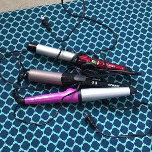 Bundle of 3 curling irons! Bed Head Conair & More!